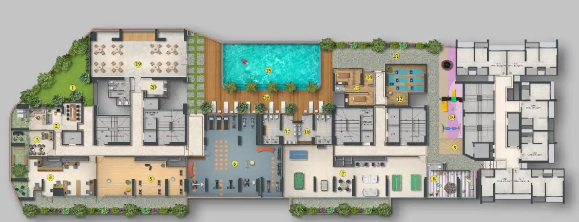 AGARWAL JAVA Floor Plan